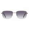 Bezrāmju Kvadrātveida Tumši pelēkas krāsas Smartbuy Collection Oasis Jst 163 008 Modes Unisex Saulesbrilles