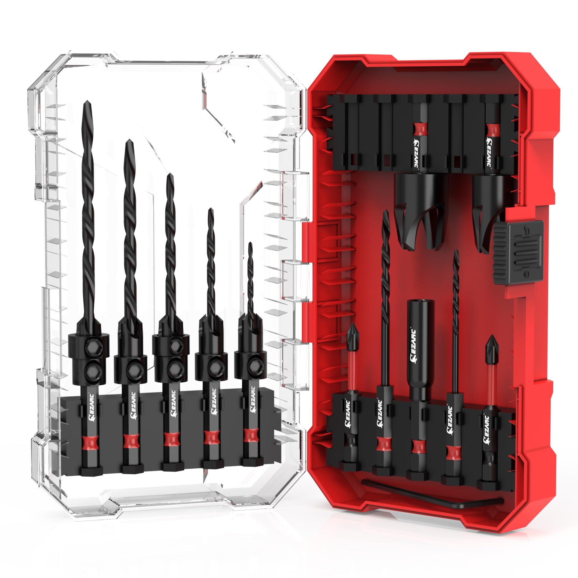 

EZARC Countersink Drill Bits, 15-Piece Set