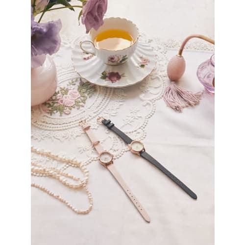 Maison De Fleur Women's Belt Watch, Black