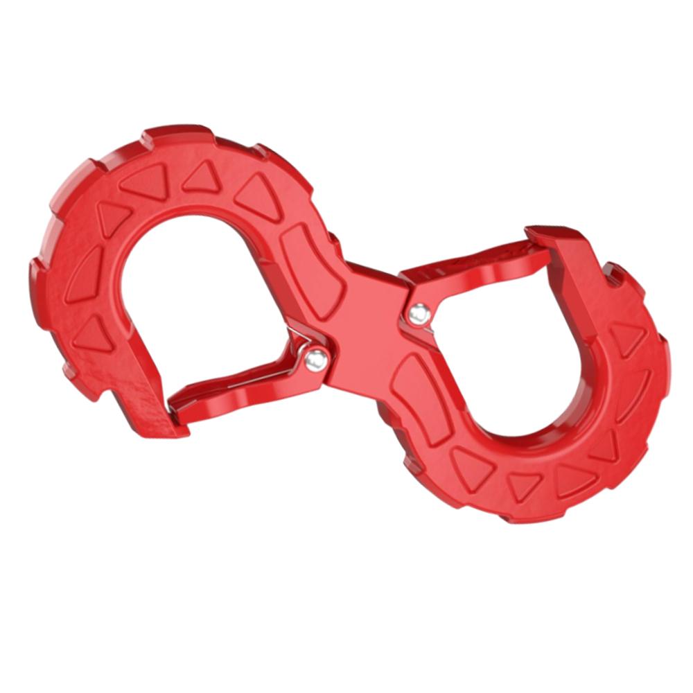 3/8  Heavy Duty Winch Hook for Off-Road Recovery Towing Shackle 33000 Lbs G80 Heavy Duty Strength Integrated Winch Quick Shackle