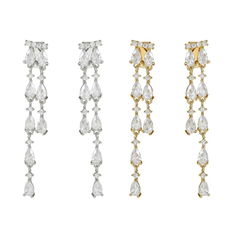 Sparkling Embellished Ear Clip For Freeclip 2 Headphones Charm Stable Fit And Elegant Styles For Everyday Enjoyment