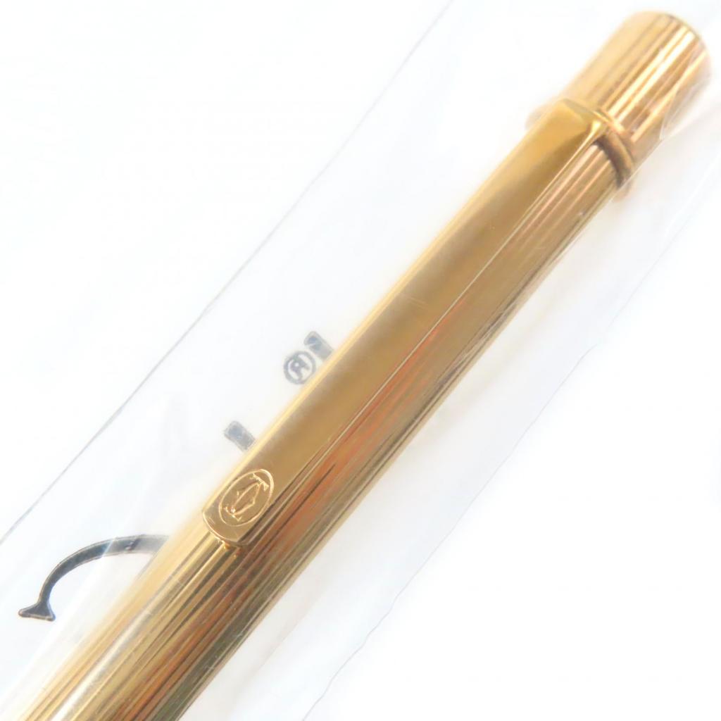 Pristine Cartier Ballpoint pen Must de Cartier mechanical pencil, set of 2 gold Used