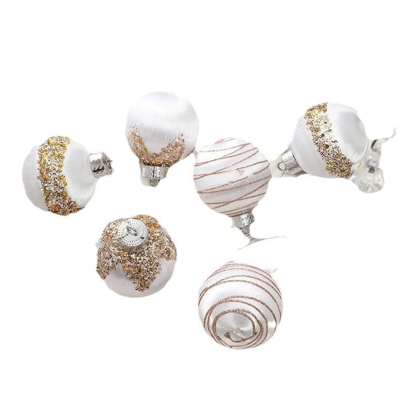 Ball Christmas Gift Indoor Pendant With Flash Decoration For Party And Tree