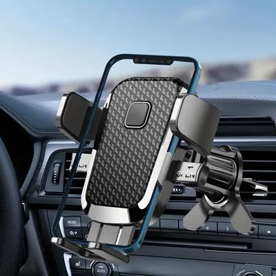 Soporte Universal para Teléfono de Coche Clip para Salida de Aire Soporte Universal para Teléfono Móvil GPS Soporte Montaje para Coche Ajustable Soporte Automático
