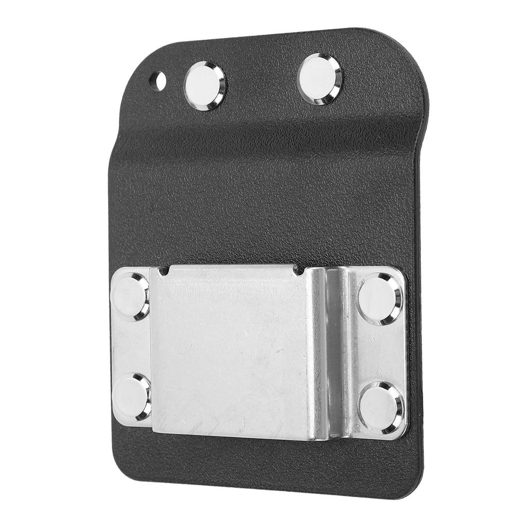 Tape Measure Holder Stainless Steel Tool Holster Portable Drill Belt Holder for Plumbers