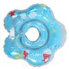 Baby Swimming Ring Thicken Inflatable Prevent Air Leakage Baby Swimming Gear with Bells for Newborn Blue 8.5cm 3.3in