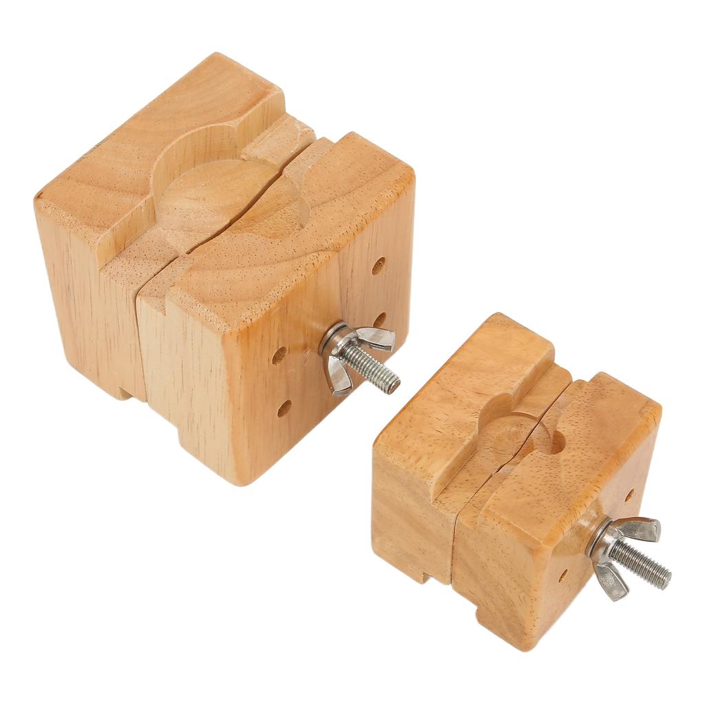2 szt. Drewniany uchwyt na mechanizm zegarka Podstawa Otwieracz do dekielka zegarka Narzędzie do naprawy zegarków
