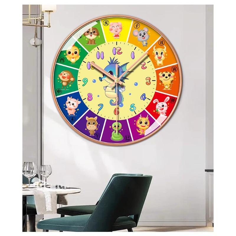 10 Zoll 25 cm Hengqi 10 Zoll Ju Festliche Wanduhr Leise Uhr Schlichte Mode Zuhause Kreativ