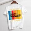 Back To The Future Delorean Casual Tee Womens  Short Sleeve Round Neck Slight Stretch TShirt White T Shirt Women Graphic Tees