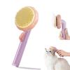 Cat Grooming Brush Dog Brush for Shedding Pet Pin Brushes for Long and Short Hair Self Cleaning Slicker Brush Gently Removes Loose Undercoat for Cats