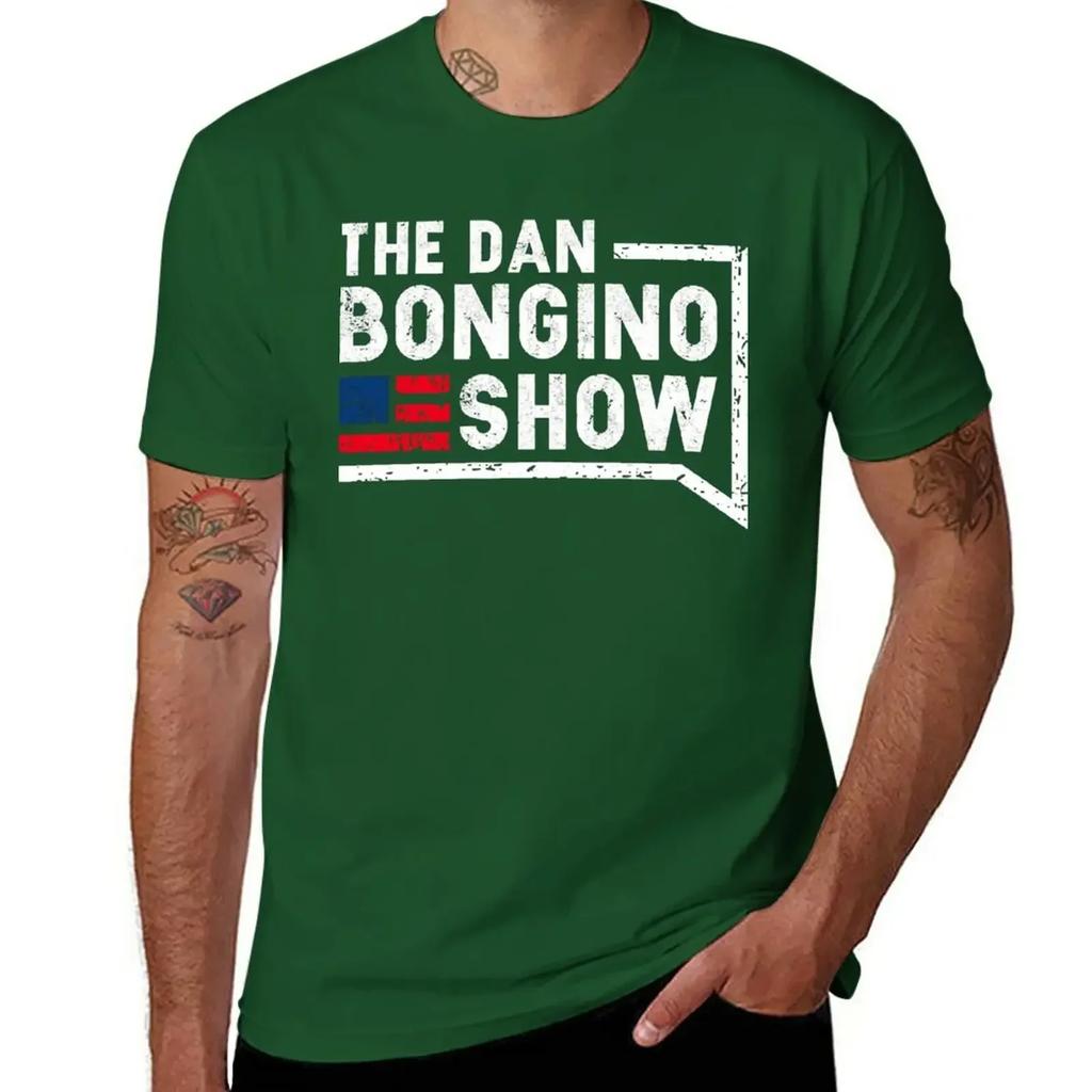 Dan Bongino For Fans T-Shirt Cute Tops Sports Fans Fruit of the Loom Mens T Shirts