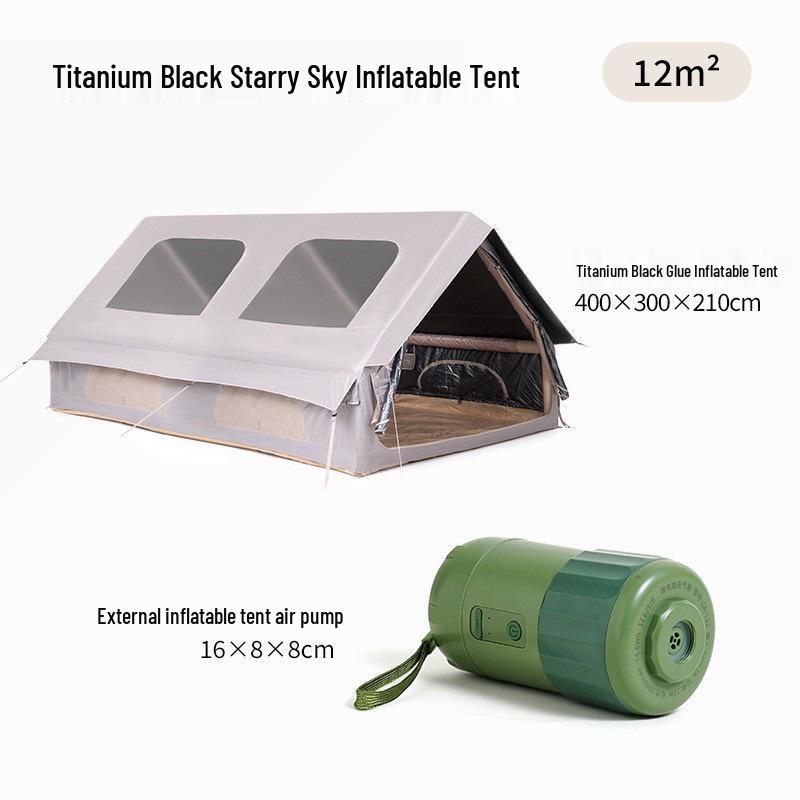 Arctic Wolf Stormproof Inflatable Camping Tent Set