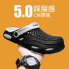 Slippers Men's 2025 Summer New Men's Outdoor Sports Leisure Fashion Simple Wind Bag Head Wear-resistant Beach Sandals