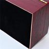 Red Sandalwood Clock & Watch Painted Wooden Box - Double-Layer 2-Position Jewelry & Watch Storage Box