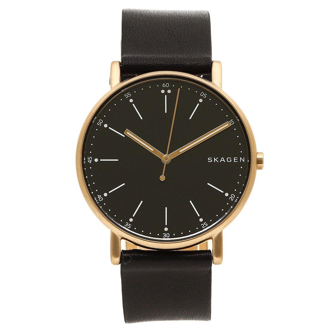 

Skagen Signature Quartz Watch for Men and Women, 30mm, 34mm, and 40mm, Black (SKW6401) [Parallel Import]