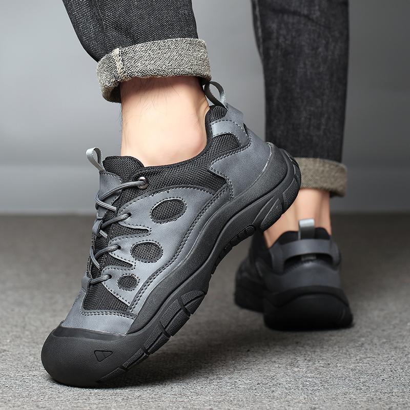 Fashion Leisure Walk Sneakers Outdoor Trainers Wear Resistant Running Shoes Soft Sole Male Casual Shoes 2025 New Men's Walking Footwear