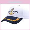 Navy Letter Embroidered Captain Baseball Cap Summer Outdoor Travel Sports Hat