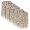 5PCS Soap Saver Draining Lift Pad Self Draining Soap Bar Holder Non Slip Soap Dish Tray Shower And Bath Sponge Holder