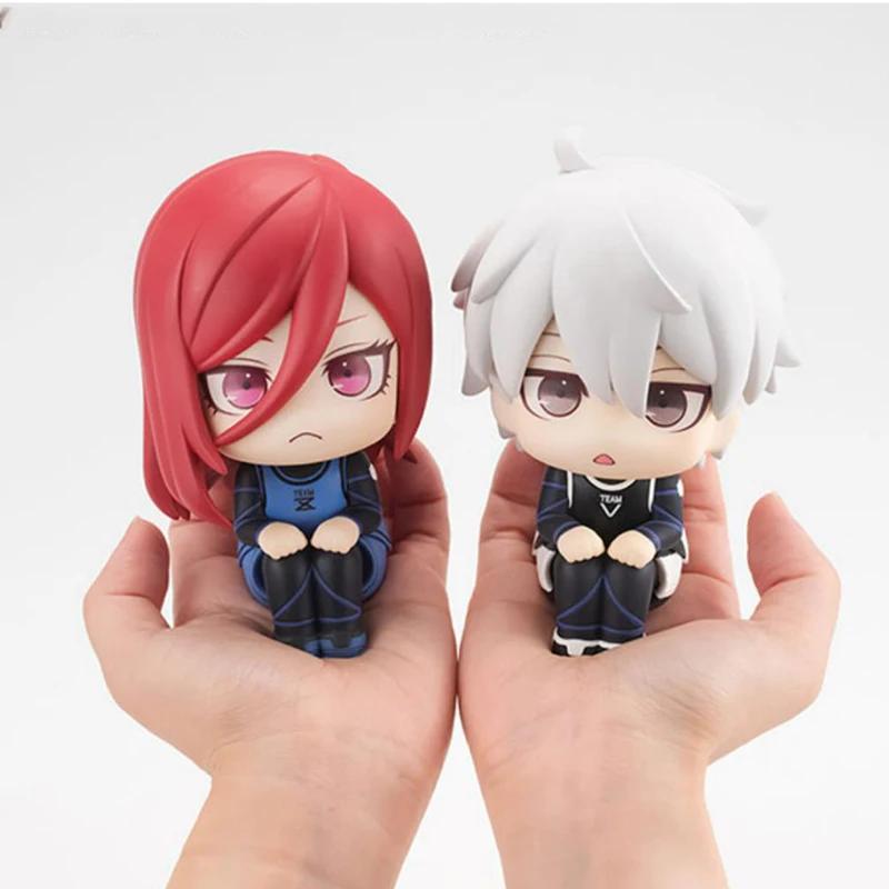 Figure Anime Blue Lock Isagi Yoichi Chigiri Hyoma Bachira Meguru Nagi Seishiro Haikyuu!! Jujutsu Kaisen Action Figures Modello Giocattolo