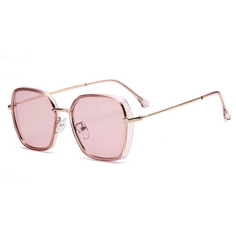

Gray Lens Polygon Prescription Sunglasses Women Polarized Outdoor Shade Metal Leg Nearsighted Goggle 0 -0.5 -0.75 -1.0 To -6.0 0