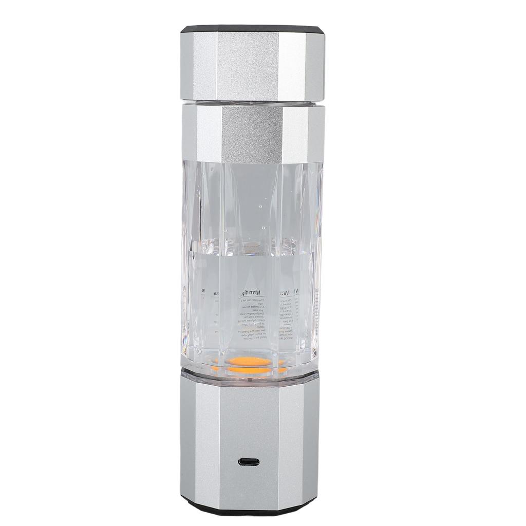 Hydrogen Water Bottle with Colorful Lights     Electrode 2 Gears 2 Concentrations Anti Leakage Portable Hydrogen Water Generator