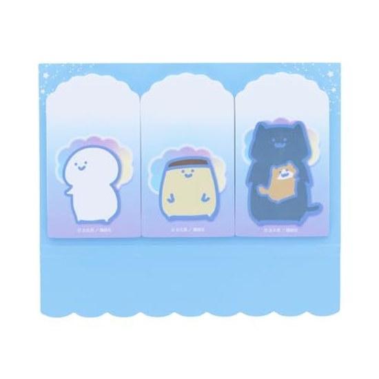 Sun-Star Stationery Obungu Issho Goods Sticky Notes Paper Fuwafuwa Night