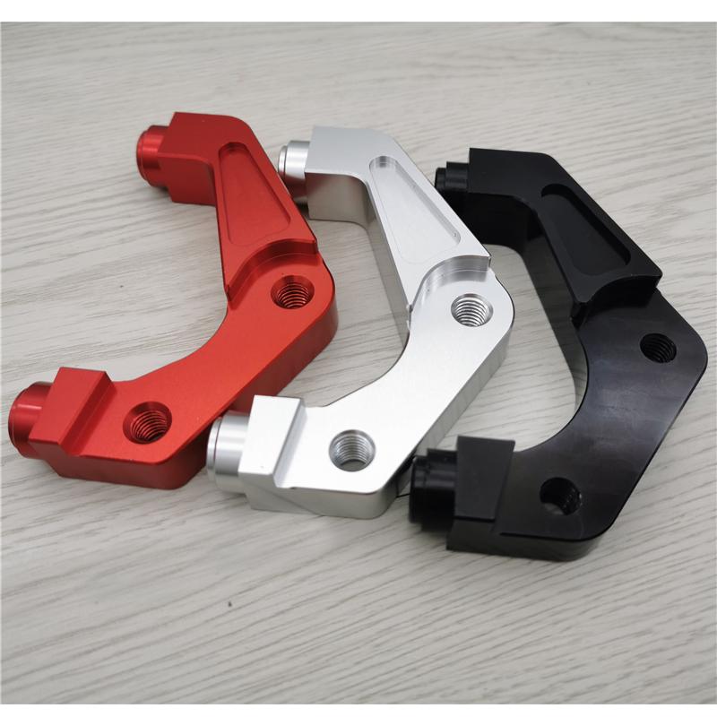 Motorrad 220mm / 200mm Vorderradgabel Stoßdämpfer Bremssattel Pumpenadapter Halterung für Motorrad Roller Yamaha Honda