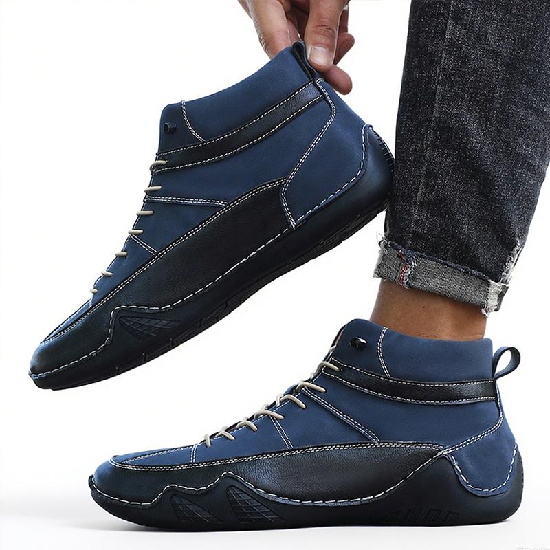 

Мужские походные ботинки для активного отдыха, нескользящие тренировочные рабочие ботинки, зеленые спортивные ботинки на толстой подошве, новая осенне-зимняя обувь 2025 года 39