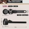 1Pcs Coffee Scoop With Funnel For Reusable K-cup Coffee Pot 2 Tablespoon Capacity Coffee Measuring Spoon Kitchen Accessories