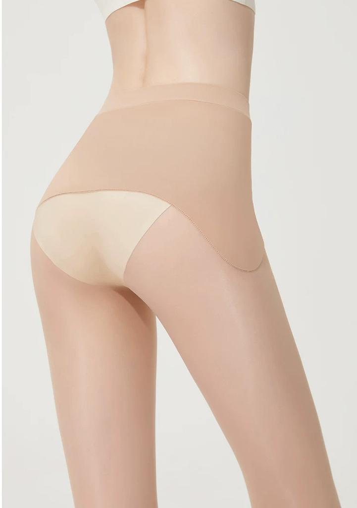 [Upgraded 0.7D] Ultra-Thin Invisible Pantyhose,Plus Size, Super Elastic,Sexy Apple Hip,Elastic Waistband,Seamless Stitching