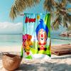 Personalized Customized Proof Beach Towel with Plim Plim Pattern - Soft, Absorbent,quick-drying,perfect Swimming,camping&bathing
