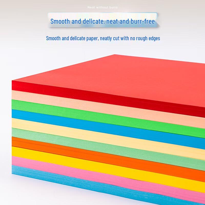 Deli A4 80gsm Light Blue Colored Copy and Craft Paper