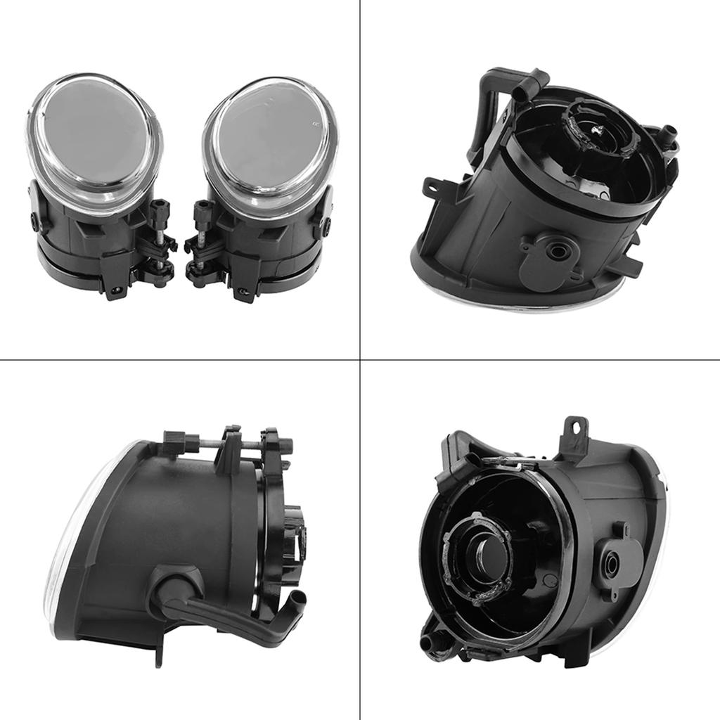 1 Pair Car Driver Left Right Front Bumper Fog Lights Lamp For 3 Series E39 E46 M3 2001‑2006