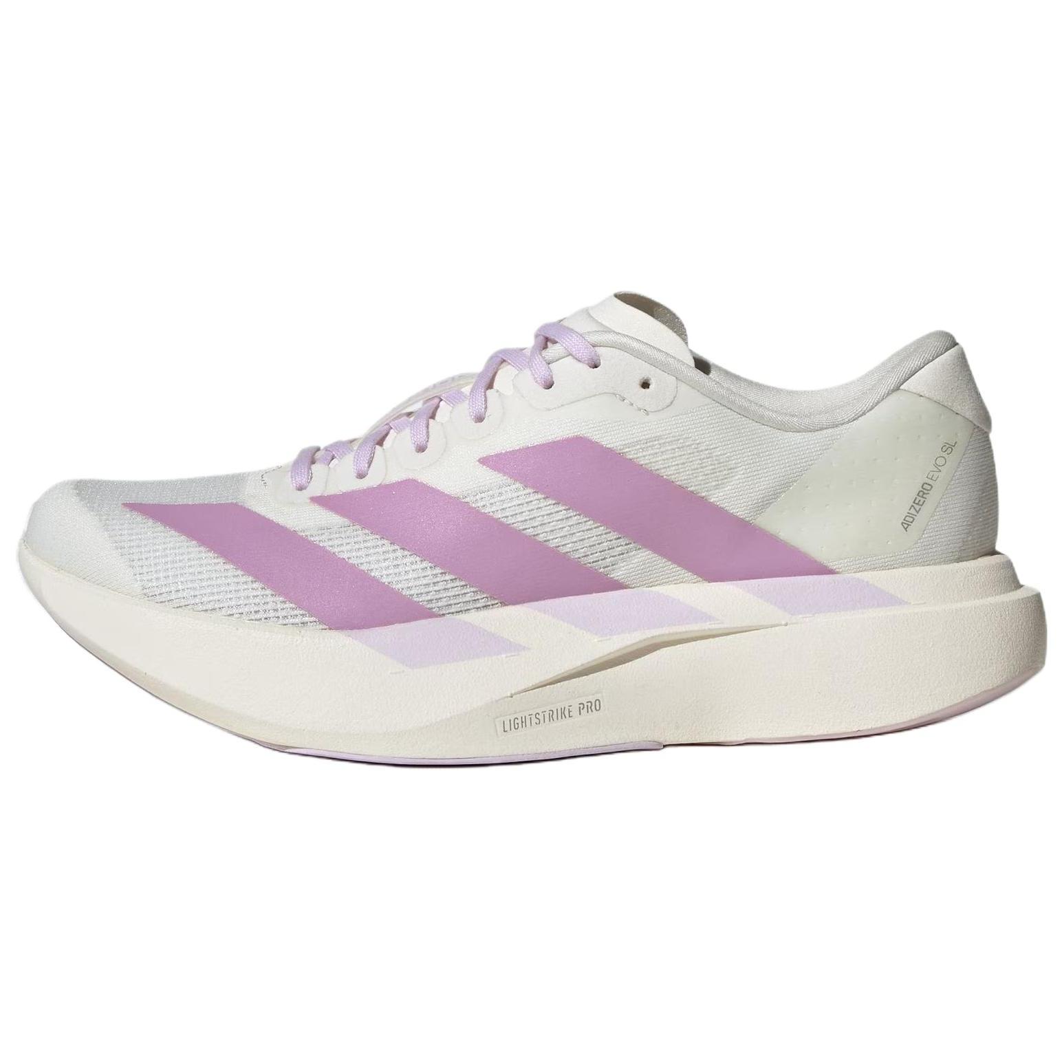 

Adidas Adizero Evo Sl Comfortable Fit Racing Marathon Running Shoes Women Running Shoes Han-Jade-White KI7354 38⅔
