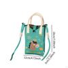 Crossbody Bag Shoulder Mini Phone Handbag with Festive Design And Polyester Material