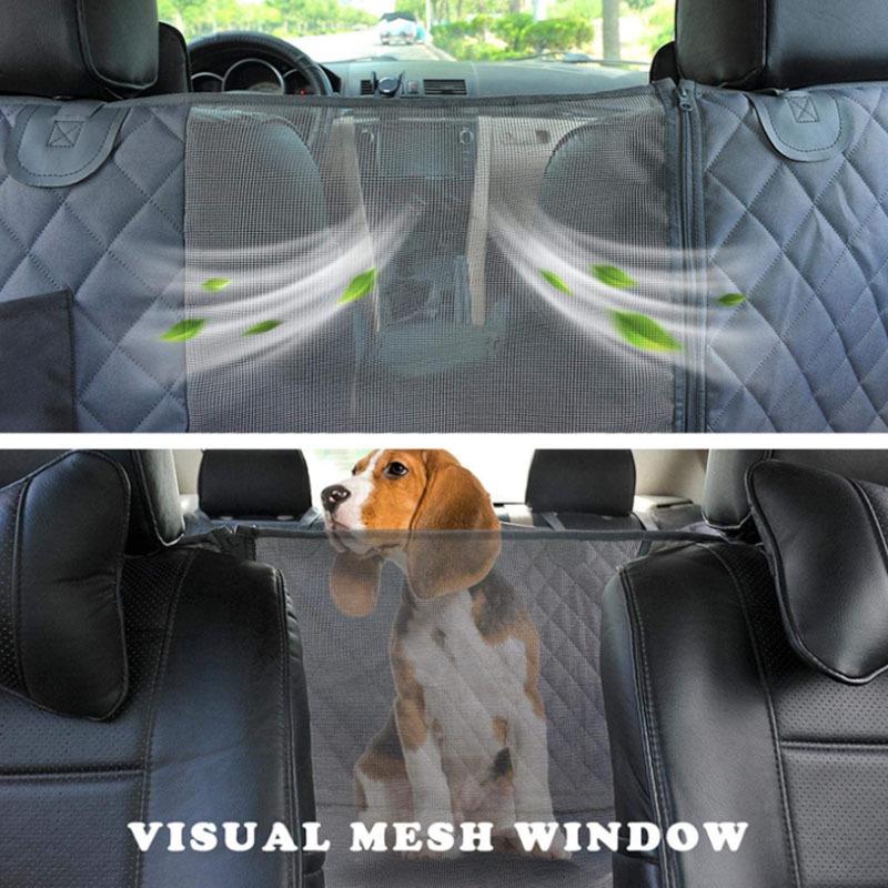 Exclusive Gray Mesh Waterproof Pet Car Seat Mat