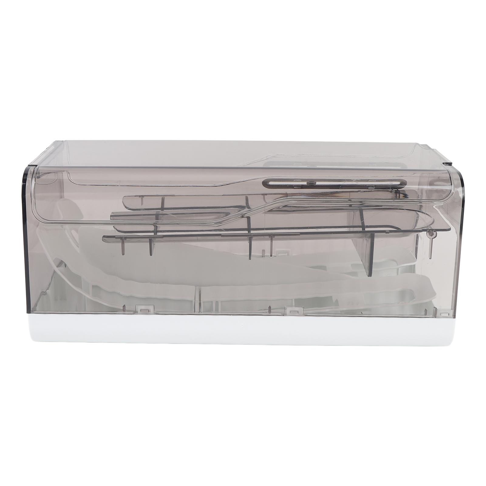 

Контейнер для хранения яиц, держатель для яиц на колесах, диспенсер для яиц на колесах и органайзер для боковой стороны холодильника Luxurious Grey