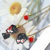 Rock Band My Chemical Romance Necklaces Cosplay MCR Stainless Steel Guitar Pick Pendant Necklace Cos Accessories Christmas Gifts 6