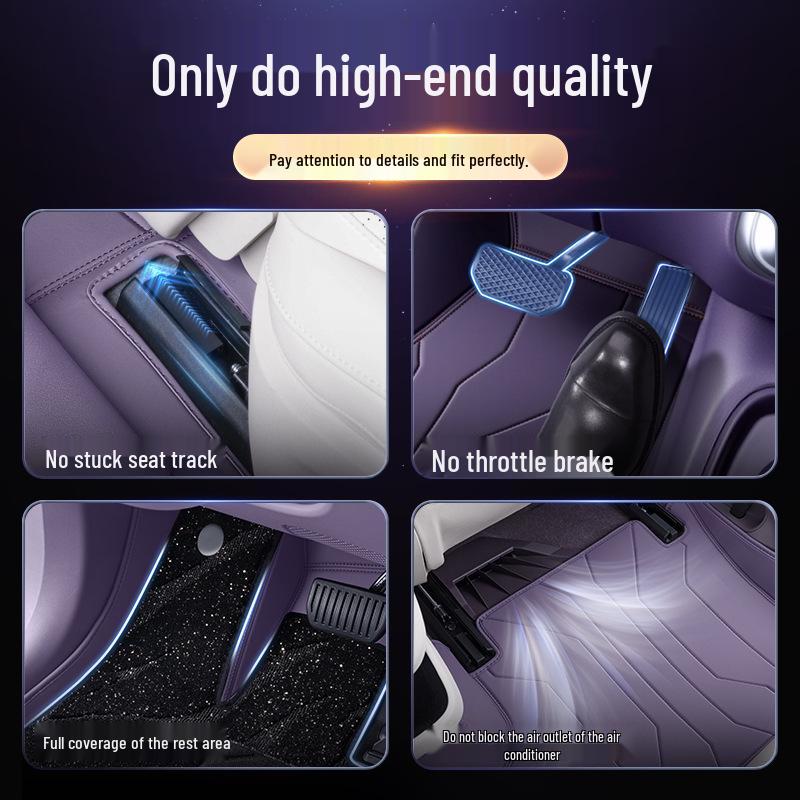 Avatr 12 Full Coverage Foot Mats 2025 - Car Interior Accessories & Trunk Mats