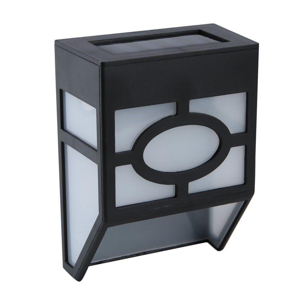 Водонепроницаемый солнечный настенный светильник ABS светодиодный путь светодиодный солнечный свет наружные садовые настенные светильники 7 colour light