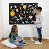 Felt Busy Board Children'S Educational Science And Education Toys Learning Board Infant Action Training Education Board