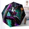 Maleficent, Villains Themed Automatic Opening and Closing Umbrella, Brightly Colored 8-rib Portable Umbrella, Suitable for Men and Women, A Perfect Gi