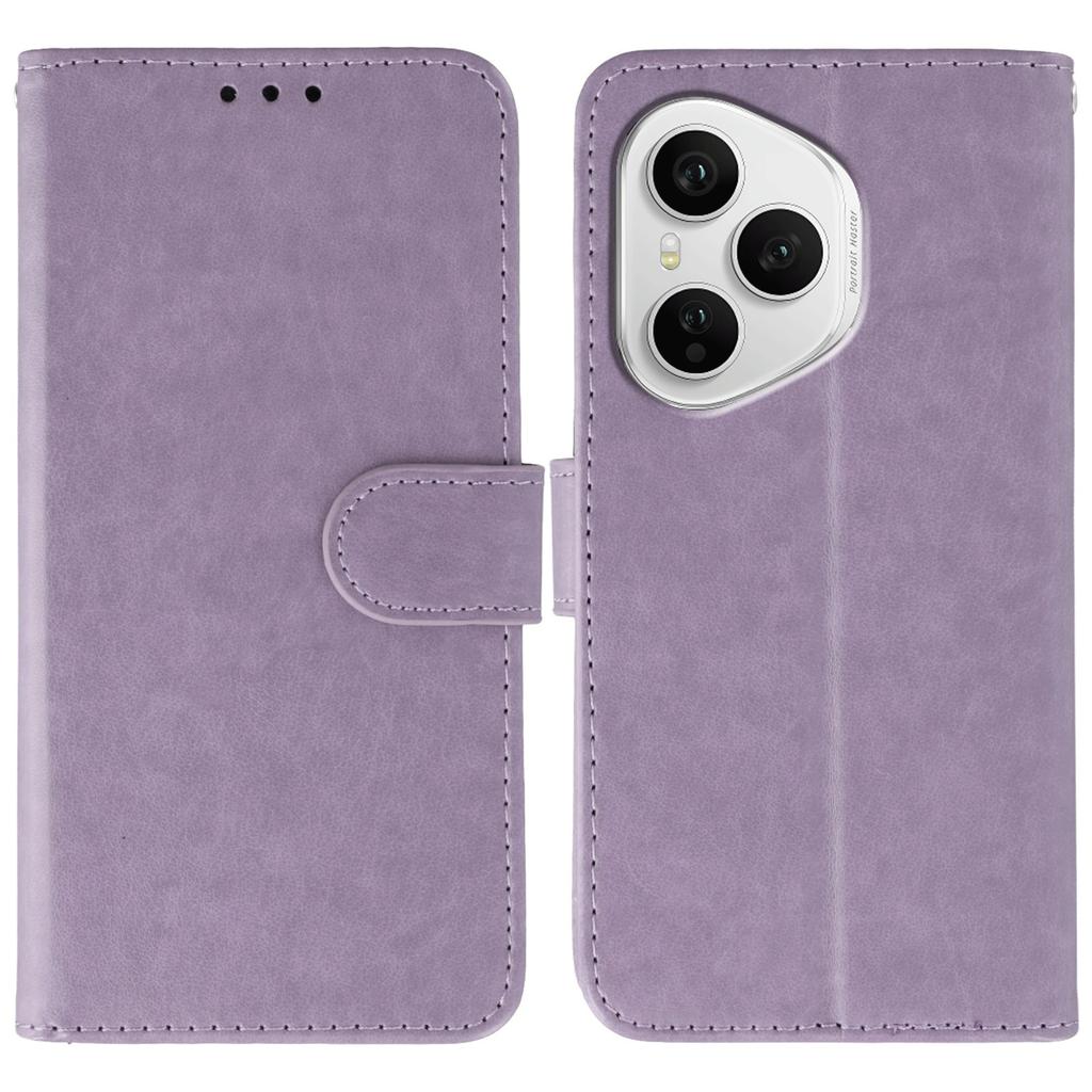 For Honor 400 Pro 5G (Global) Case PU Leather Flip Wallet Phone Cover with Strap