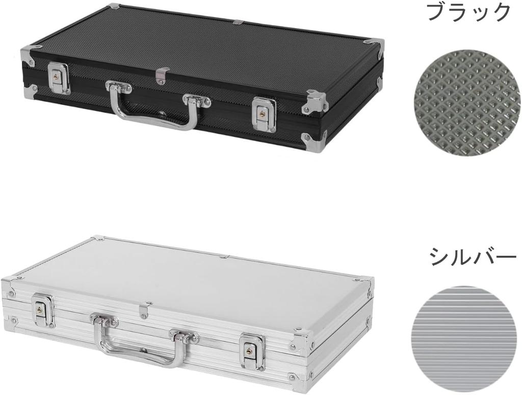 Sada kasina s BJ 300 Sada pokerových žetonů s čísly kasina s hracími 3 dealery Kasino Kasino Stříbrný kufřík podložky, žetonů, sady, karet, žetonů, hry, sady,