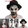 Terrifier Clown Latex Mask Halloween Party Costume Accessory For Cosplay And Themed Events