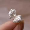 Elegant 3D Finger Rings Opal Stone Adjustable Open Index Ring Bowknot Ring Women