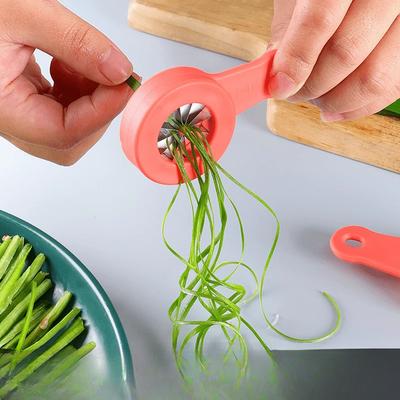 Scallion Shreds Kitchen Shreds and Vegetable Slicers Finely Chop Scallions Plum Blossom Scallion Shreds Scallion Flowers