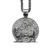 Pendant New Hip Hop Fashion Necklace Domineering Lion Knight Necklace