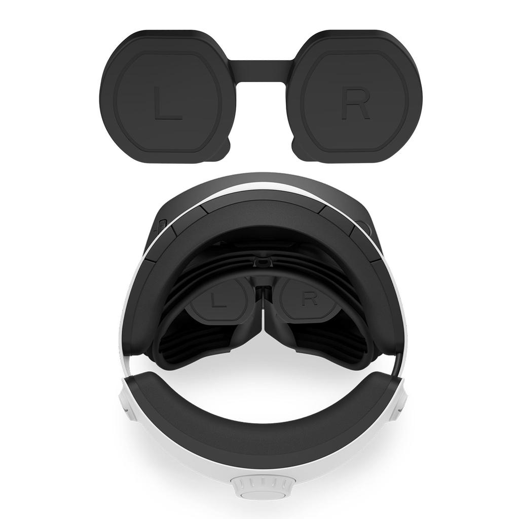 Soft Lens Cover VR Lens Soft VR Glasses Silicone Cover Anti Scratch Cover for PS VR2 Headset Scratchproof Cover