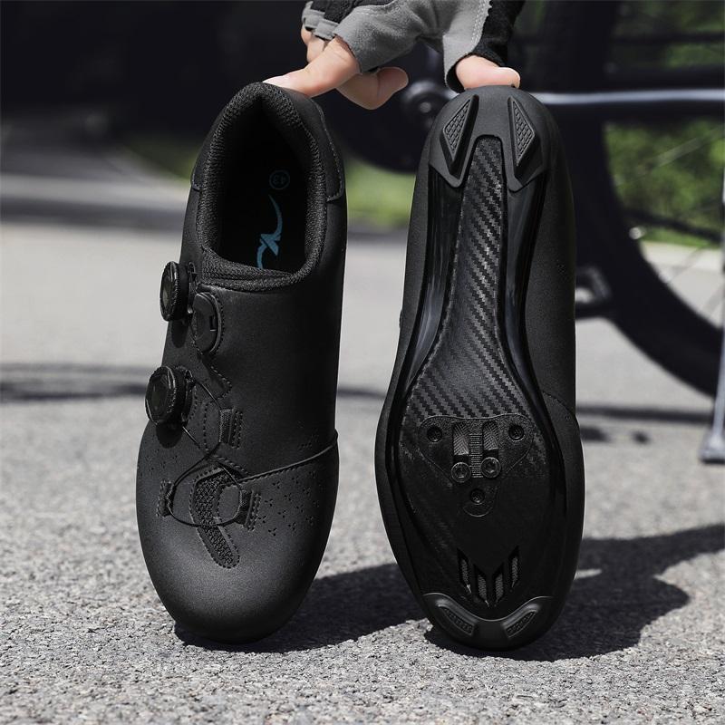 

Road Cycling Shoes Male Breathable Summer Self-Locking Cleat Non-slip Mountain Bicycle Shoe Men s Spd Racing Sneaker Lightweight 37 чёрный